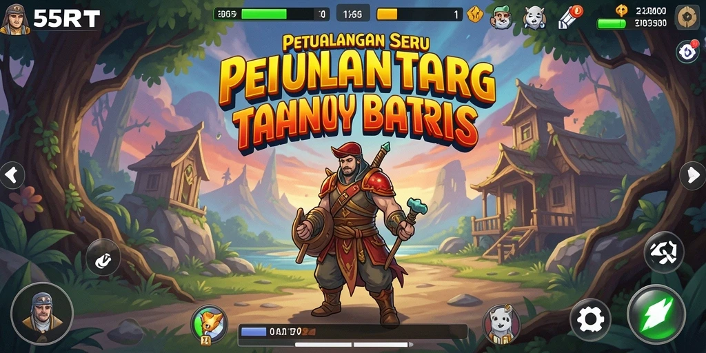 Gameplay seru dan menantang di dunia petualangan 55RT.
