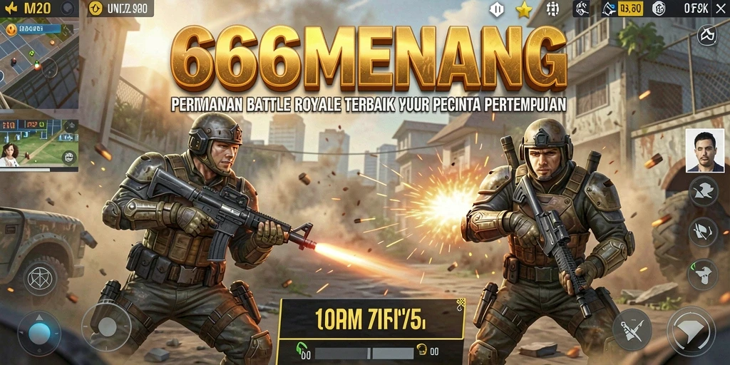 Gameplay seru di 666MENANG dengan pertempuran intens.