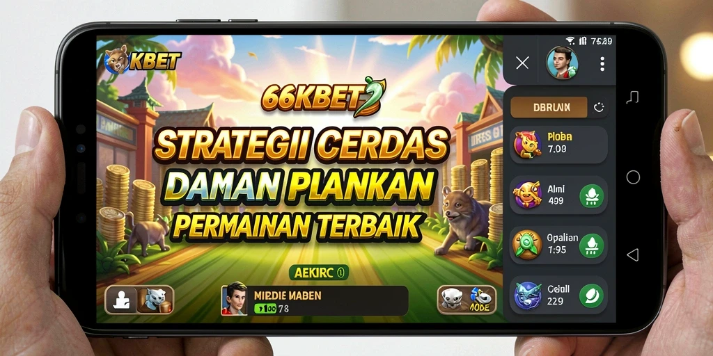 Tampilan gameplay yang mendebarkan dan penuh strategi di 66KBET.