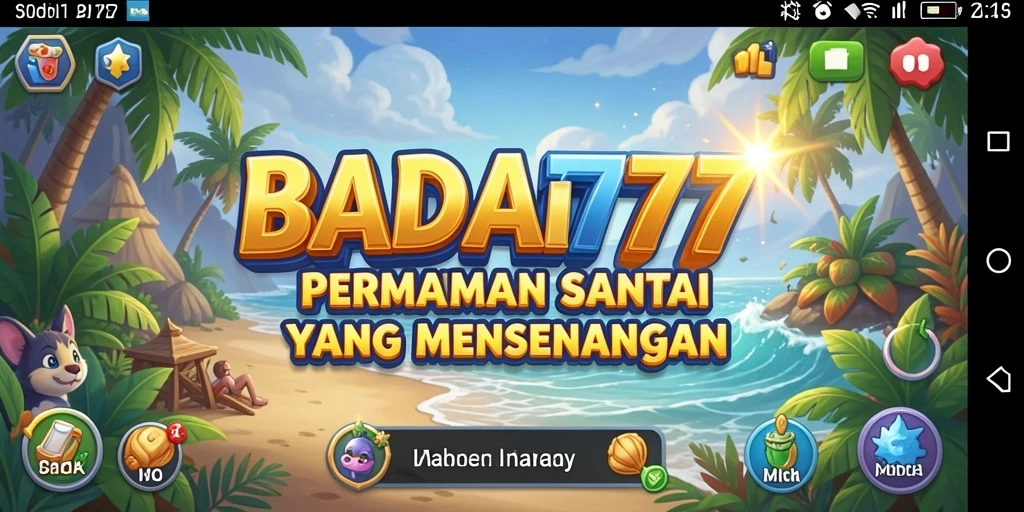 Tampilan gameplay BADAI777 yang memikat dan penuh tantangan.