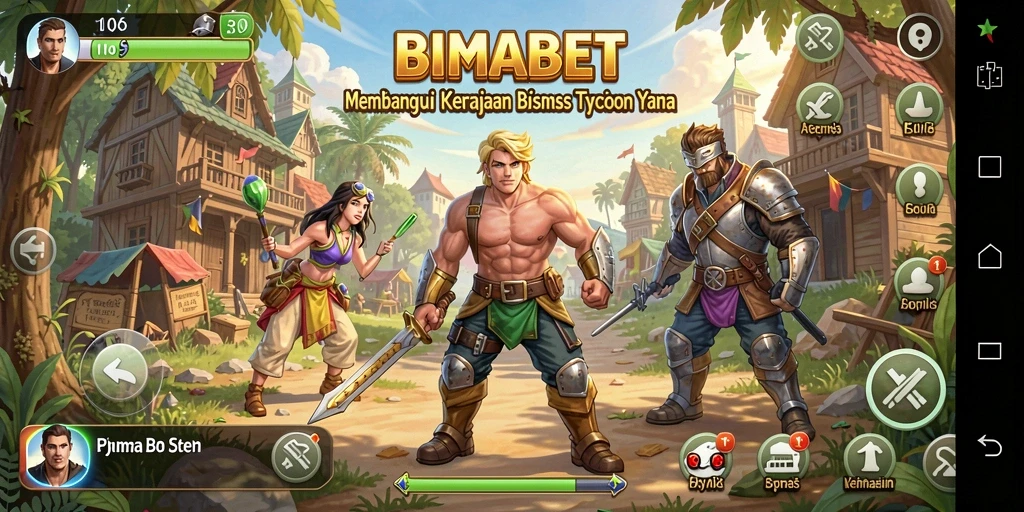 Gameplay BIMABET yang menantang dan mengasyikkan untuk membangun bisnis.