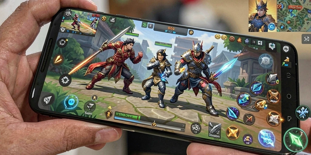 Tampilan gameplay F32 yang seru dan strategis.