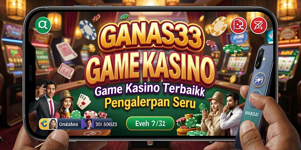Tangkapan layar menunjukkan gameplay seru dan grafik memukau di GANAS33.