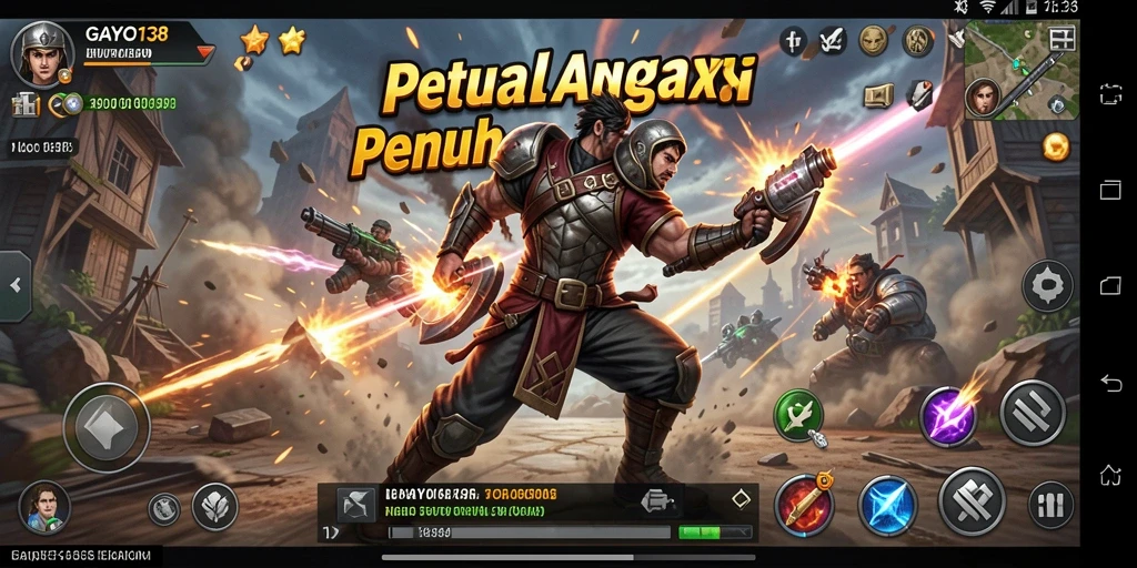Gameplay GAYO138 menunjukkan aksi mendebarkan dan grafik memukau.
