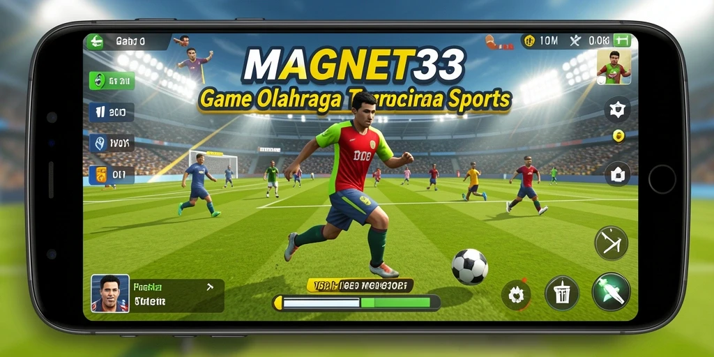 Tampilan menarik dari gameplay MAGNET33 yang penuh aksi olahraga.