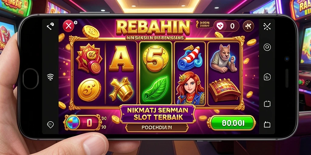 Tampilan gameplay seru dan menarik dari REBAHIN.