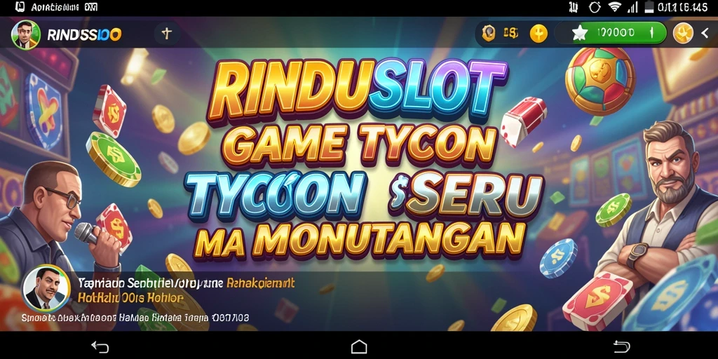 Gameplay RINDUSLOT yang menarik dan seru dalam dunia Tycoon.