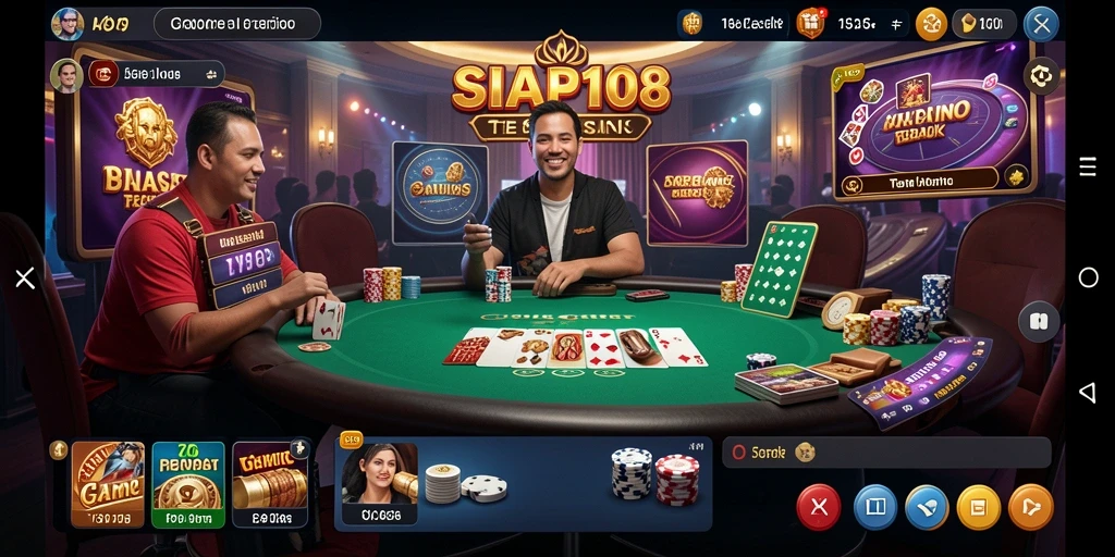 Gameplay Live Casino yang mendebarkan di SIAP108 dengan dealer profesional.