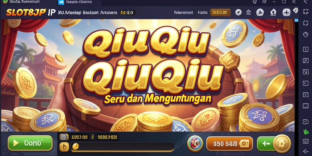 Tampilan menarik dari gameplay SLOT88JP QiuQiu.