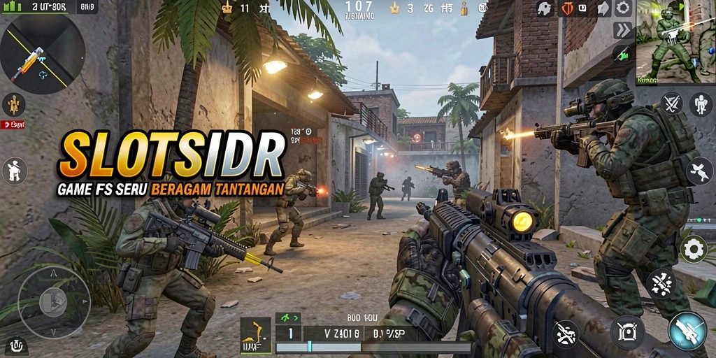 Gameplay intens dan seru dalam SLOTSIDR.