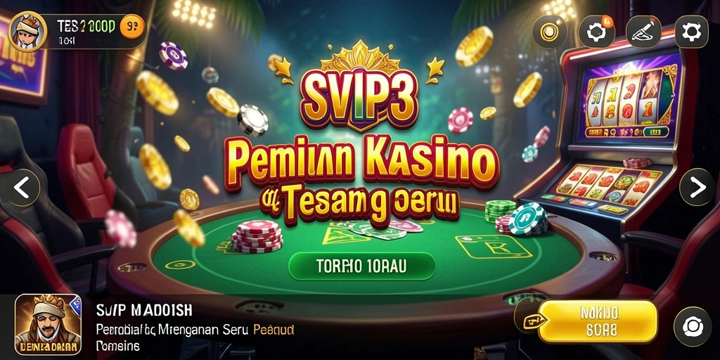 Tampilan gameplay menarik dan mengasyikkan dari SVIP3.