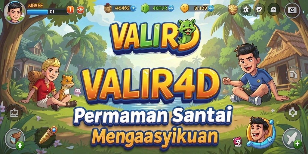 Tampilan gameplay VALIR4D yang mengasyikkan dan penuh warna.