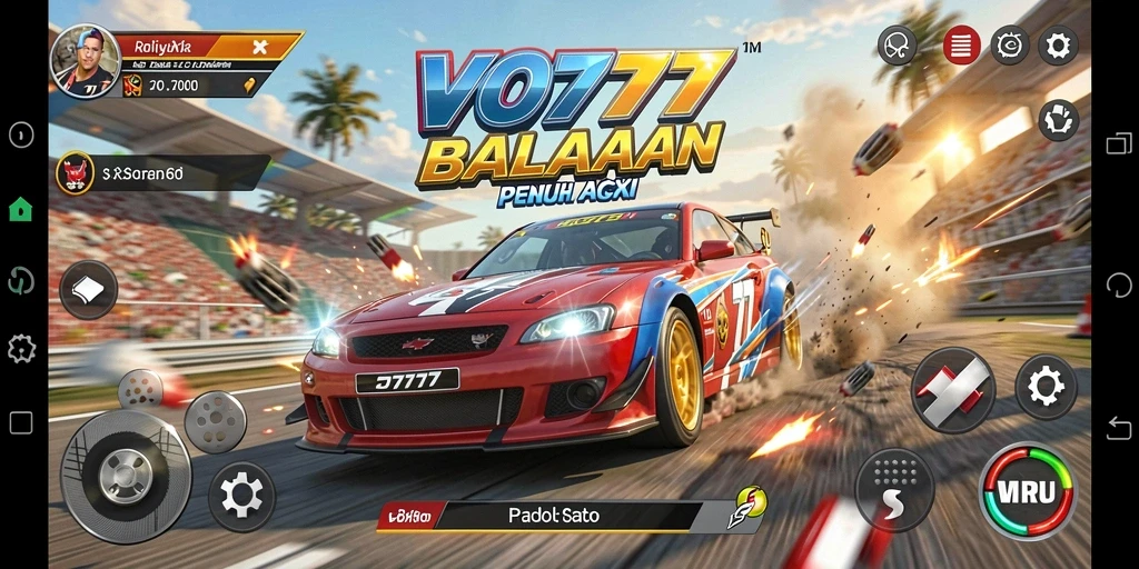 Tampilan gameplay VO777 yang menegangkan dan penuh adrenalin.